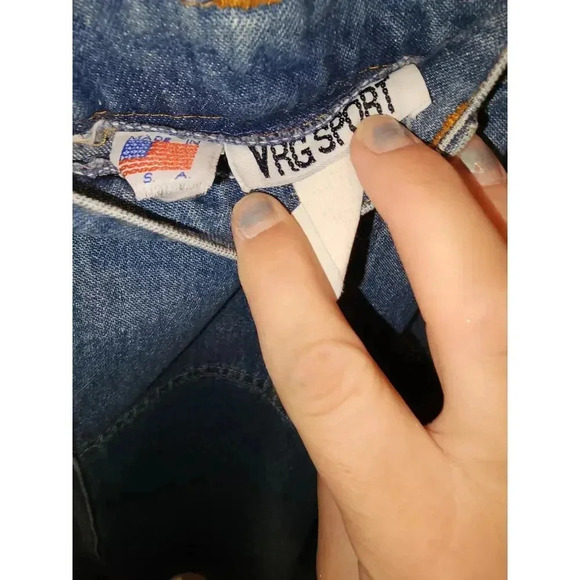 Vintage VRG Sport Women's Denim Maxi Size 12 - Picture 5 of 5